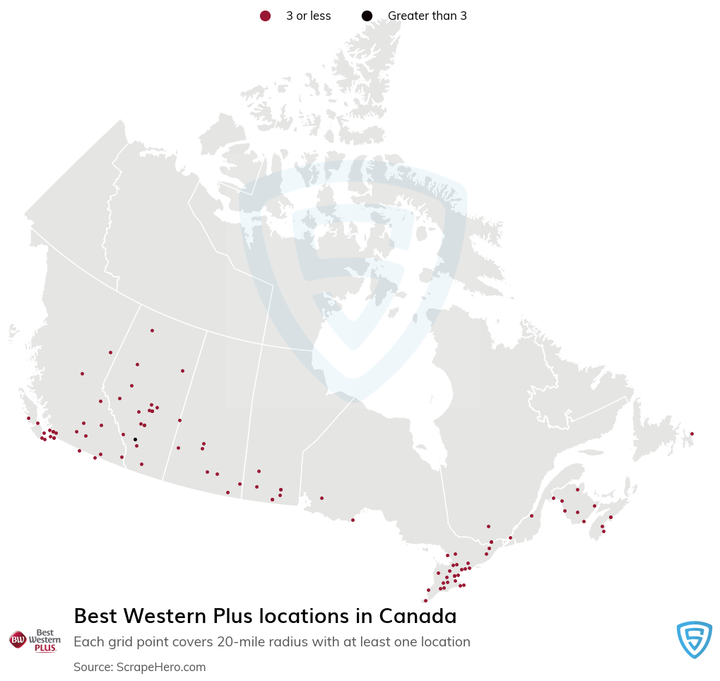 Best Western Plus hotel locations