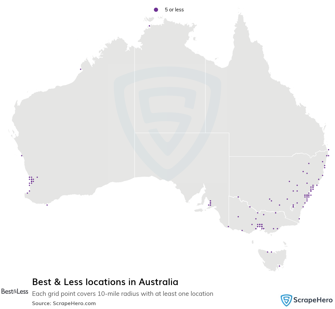Best & Less locations