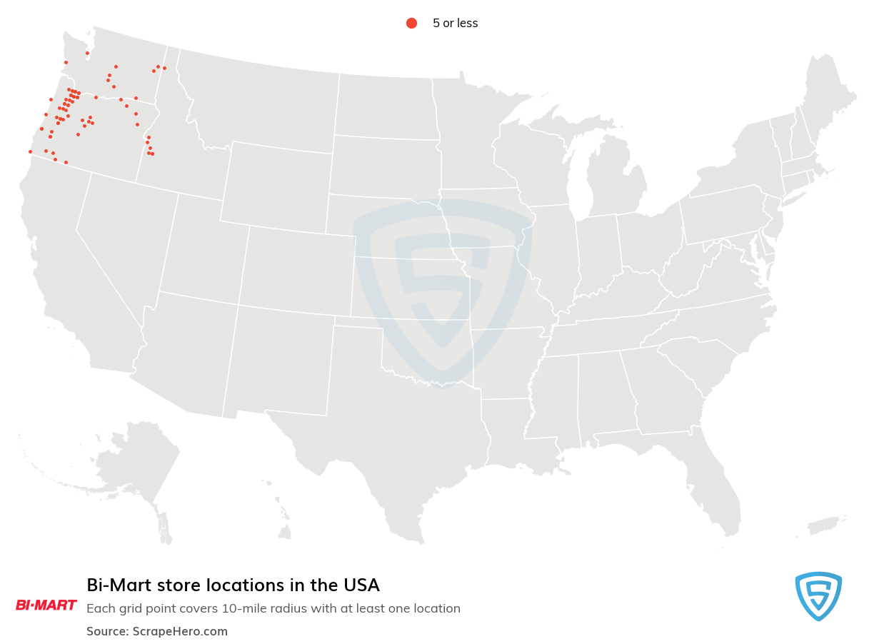 Bi-Mart store locations