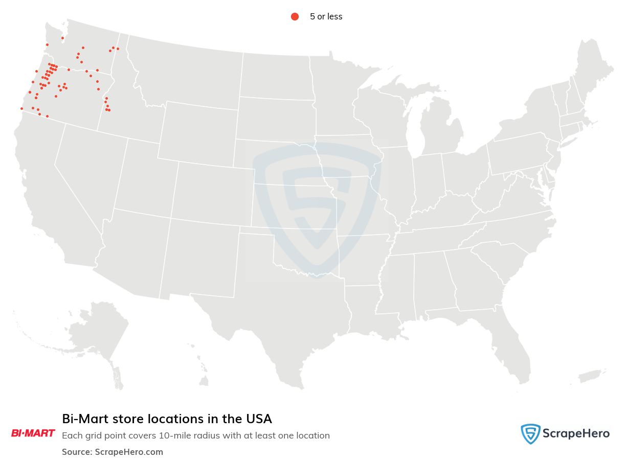 Bi-Mart store locations