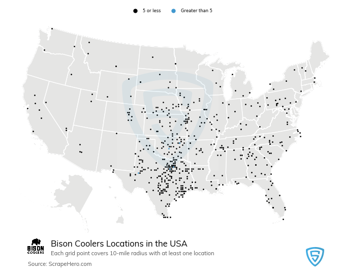 Bison Coolers dealership locations