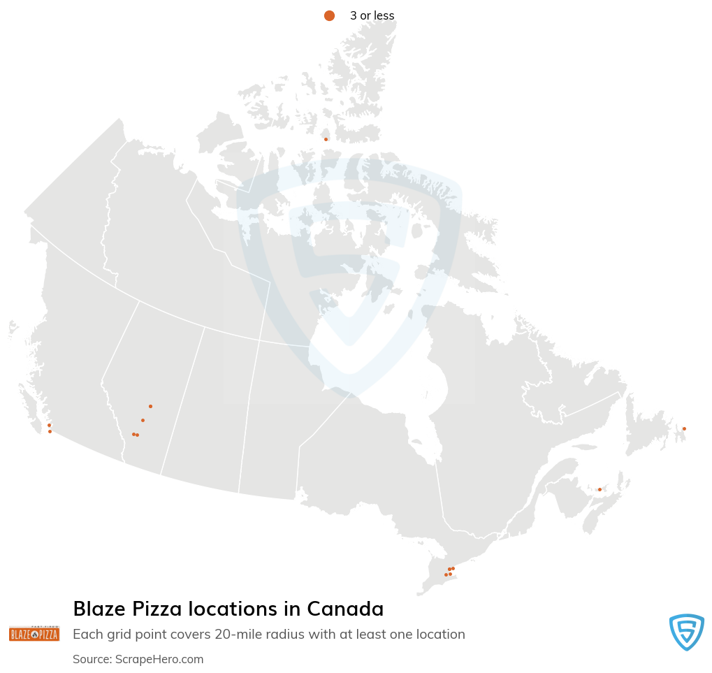 Blaze Pizza store locations