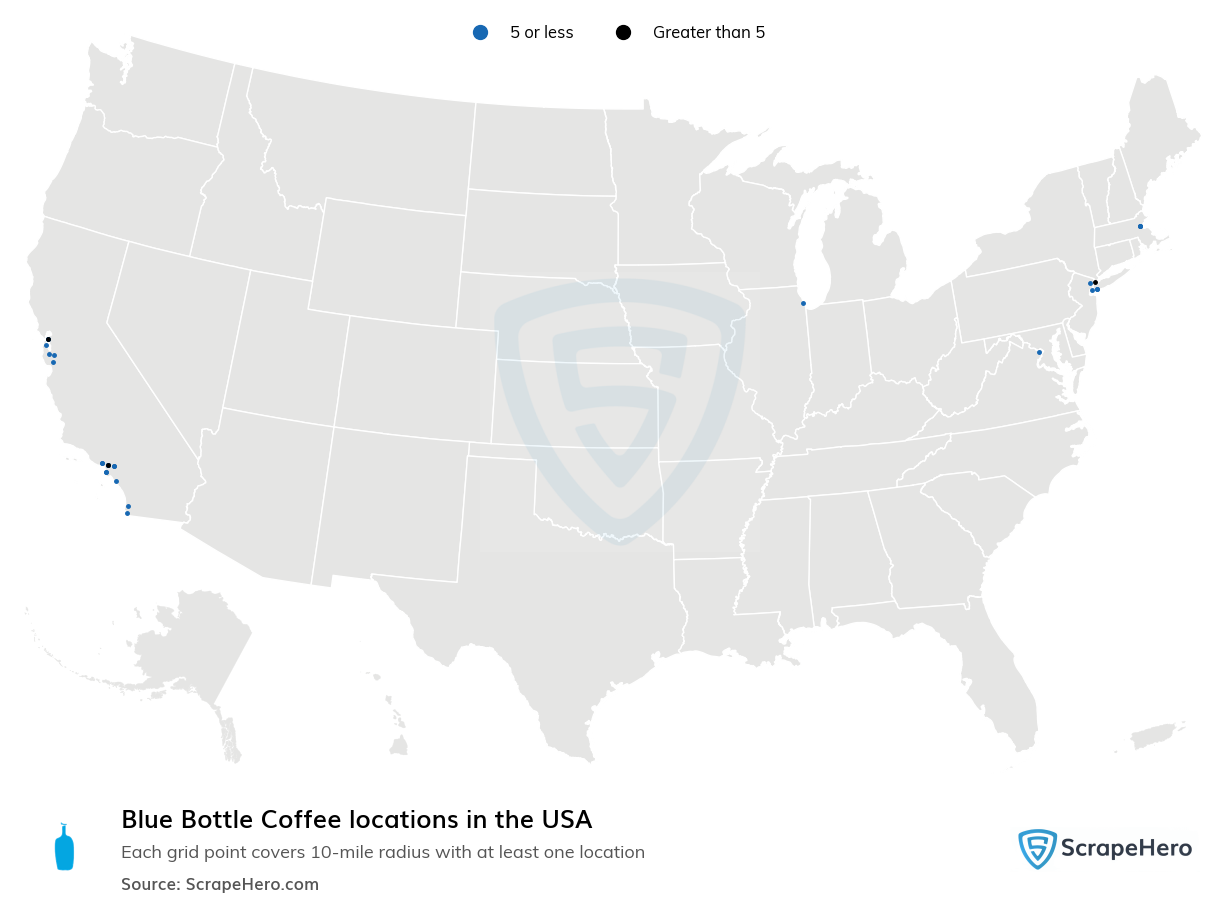 Blue Bottle Coffee locations