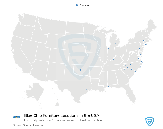 Blue Chip Furniture dealership locations