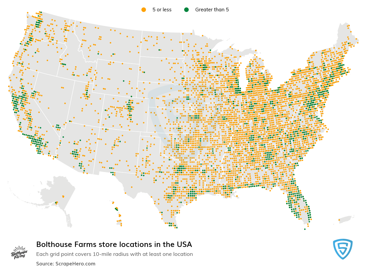 Bolthouse Farms store locations