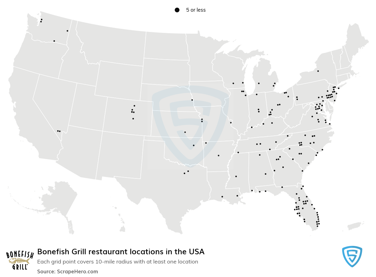 Bonefish Grill restaurant locations
