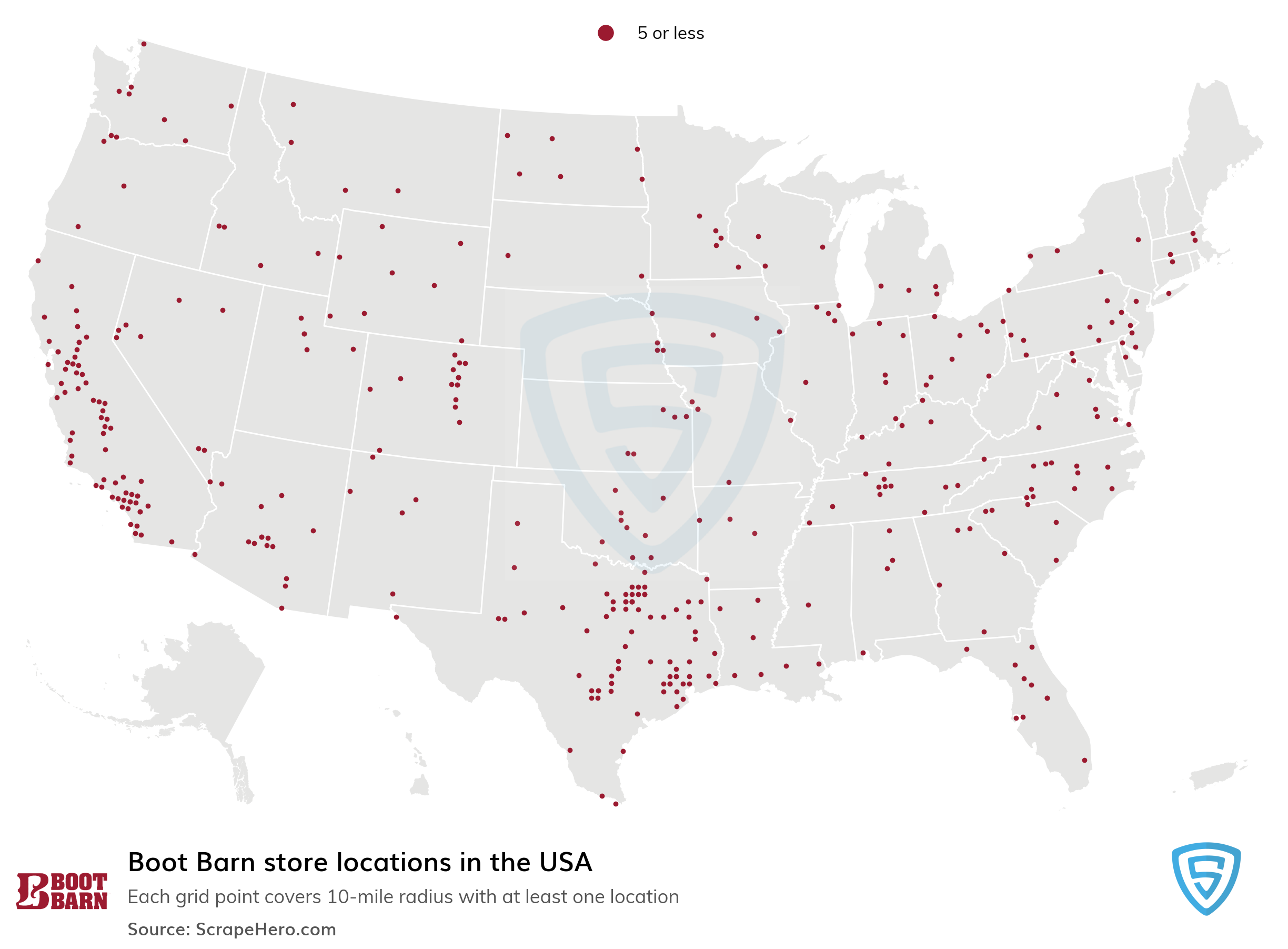 Boot Barn Store Locations in The USA