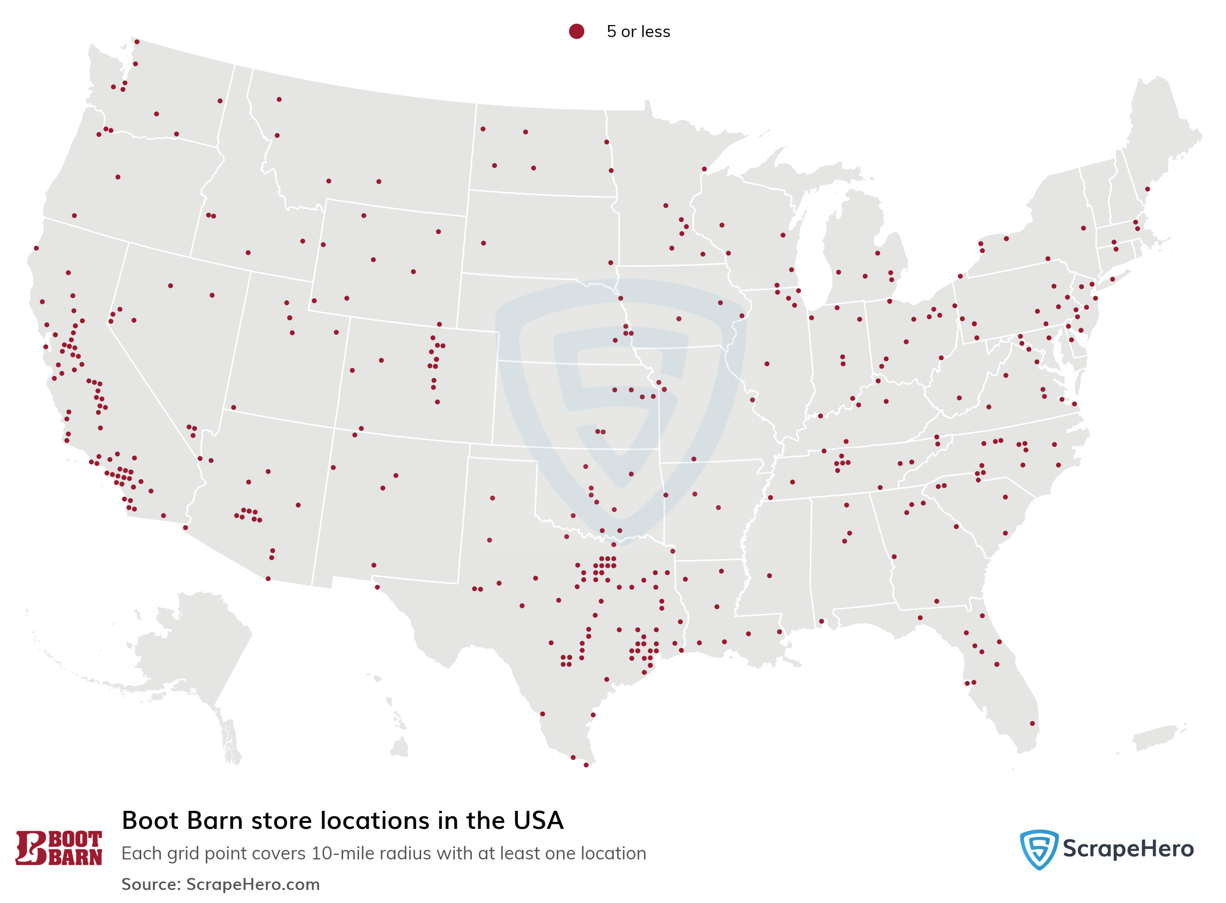 Boot Barn Store Locations in The USA