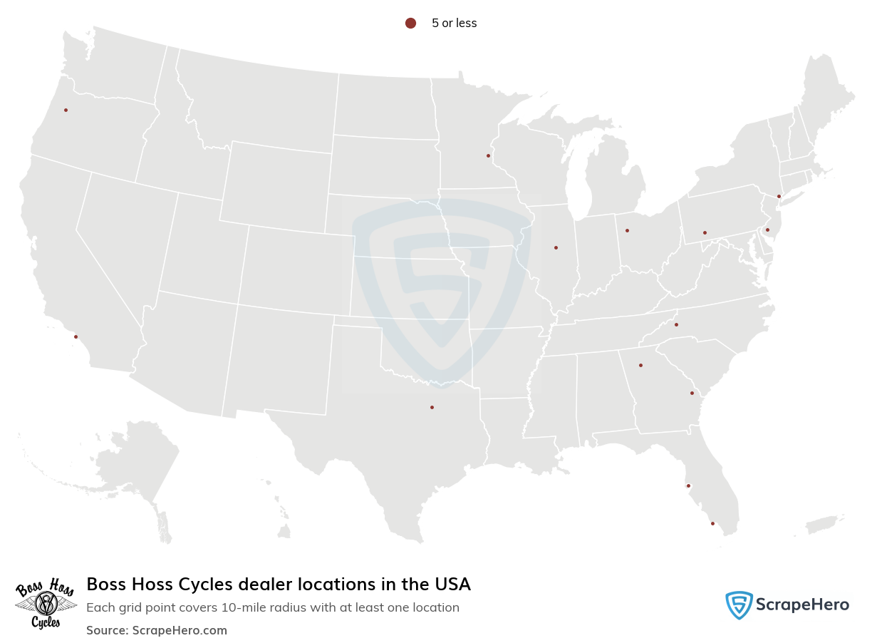 Boss Hoss Cycles dealer locations