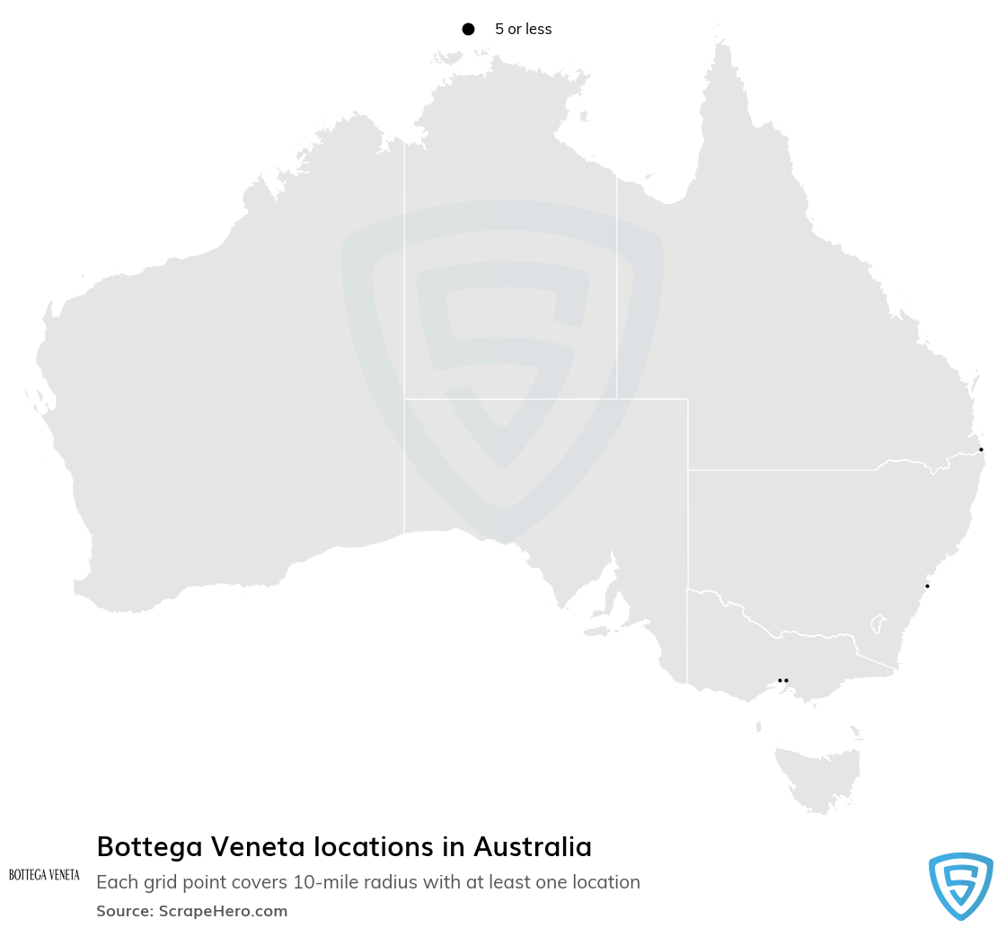 Bottega Veneta retail store locations