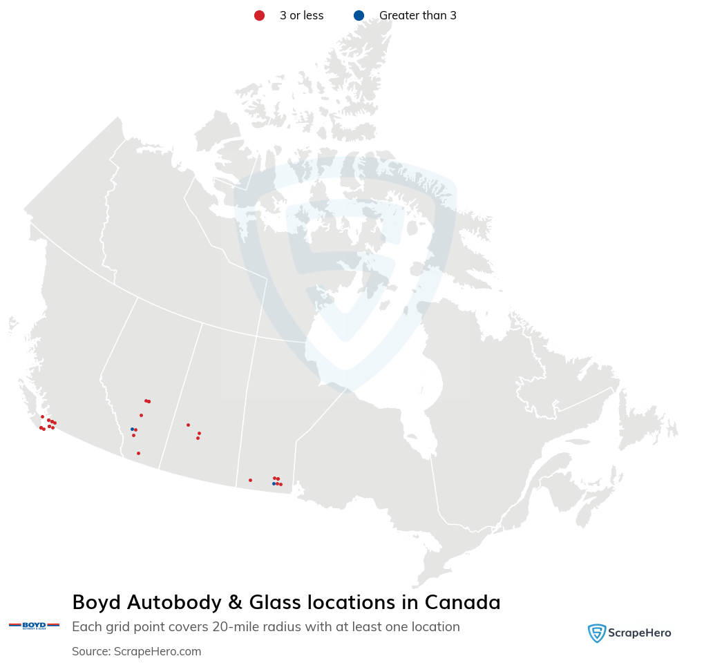 Boyd Autobody & Glass store locations