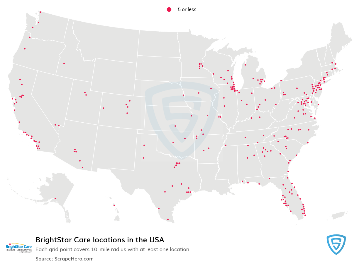 BrightStar Care locations