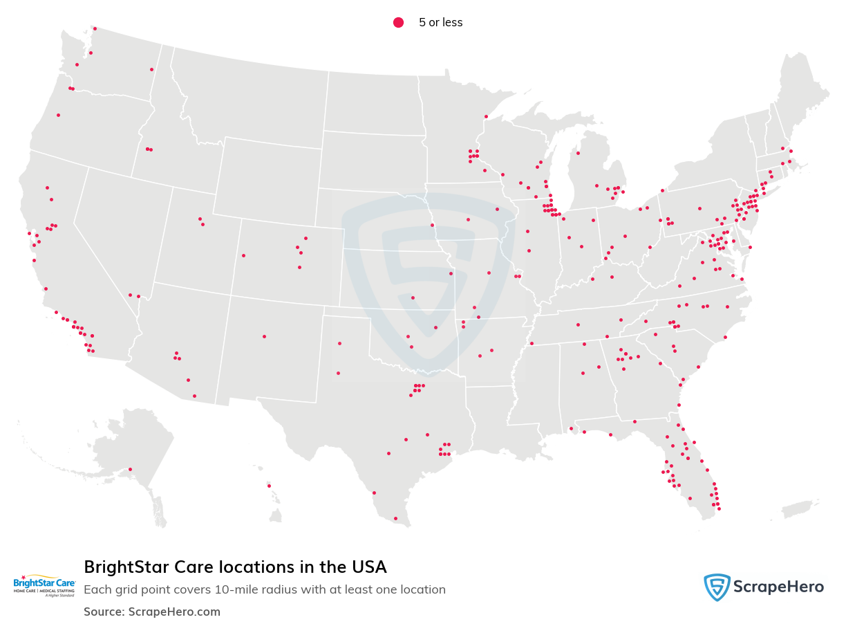 BrightStar Care locations