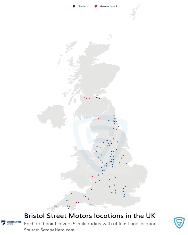 Bristol Street Motors dealership locations