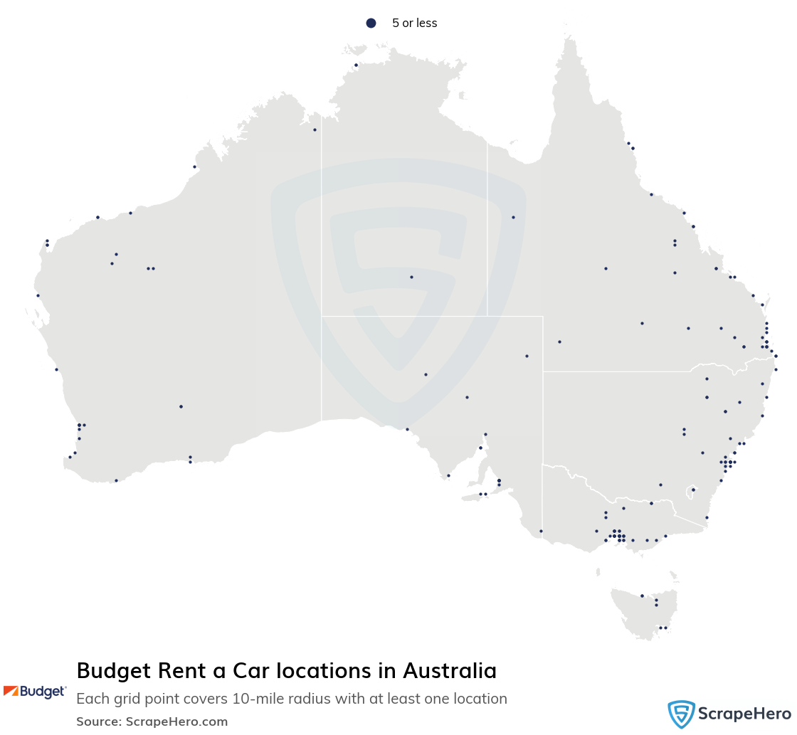 Budget Rent a Car locations