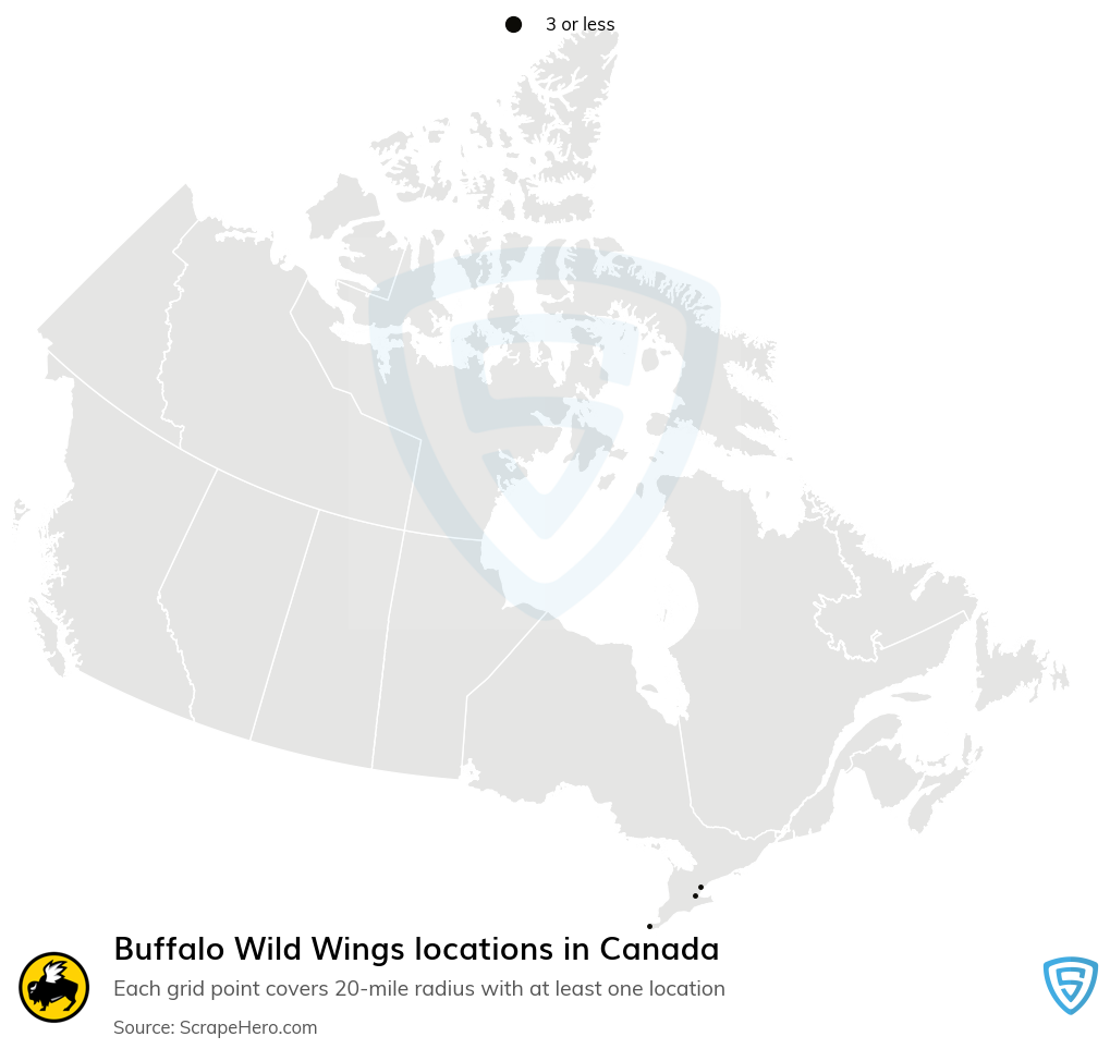 Buffalo Wild Wings restaurant locations