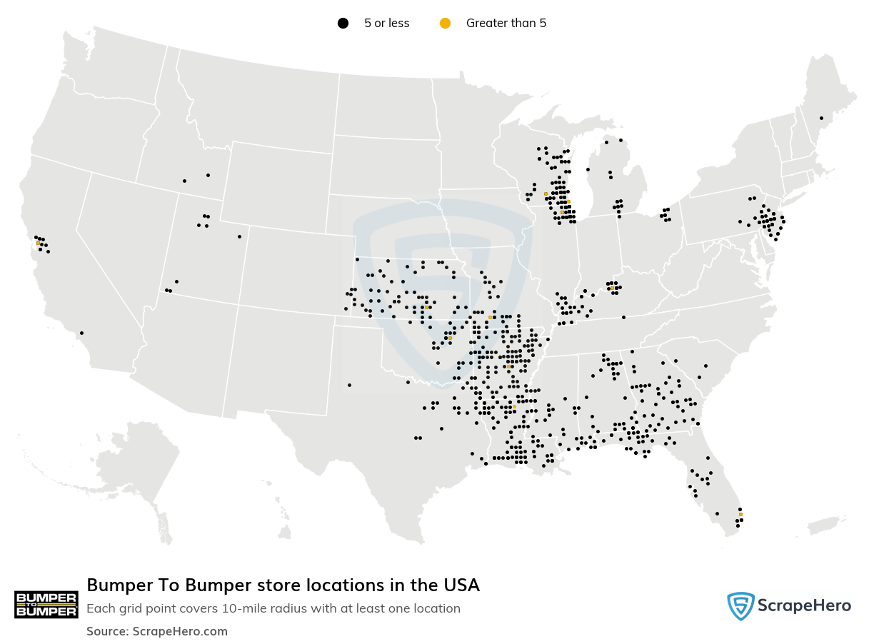 Bumper To Bumper store locations