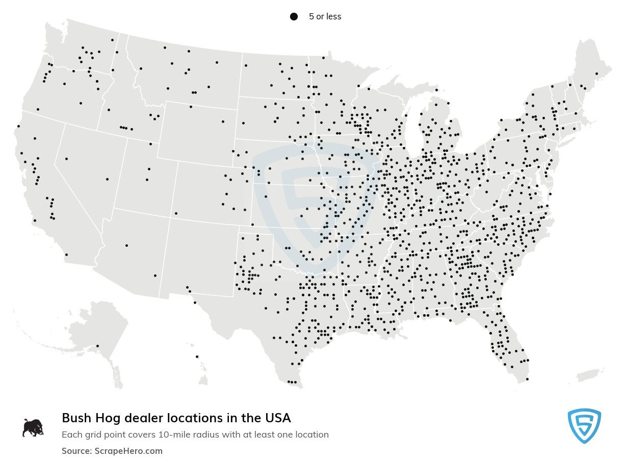 Bush Hog dealer locations