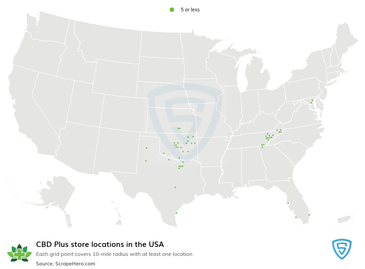 CBD Plus store locations