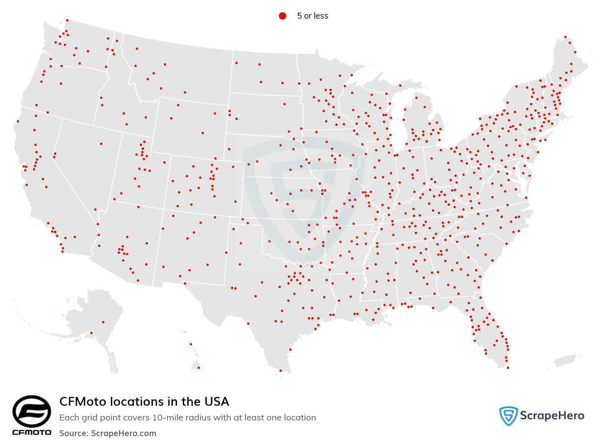 CFMoto locations