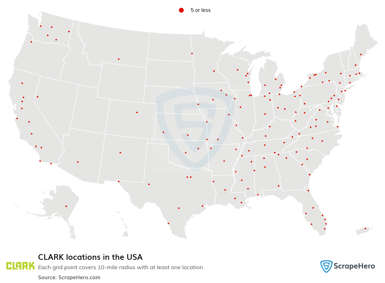 CLARK locations