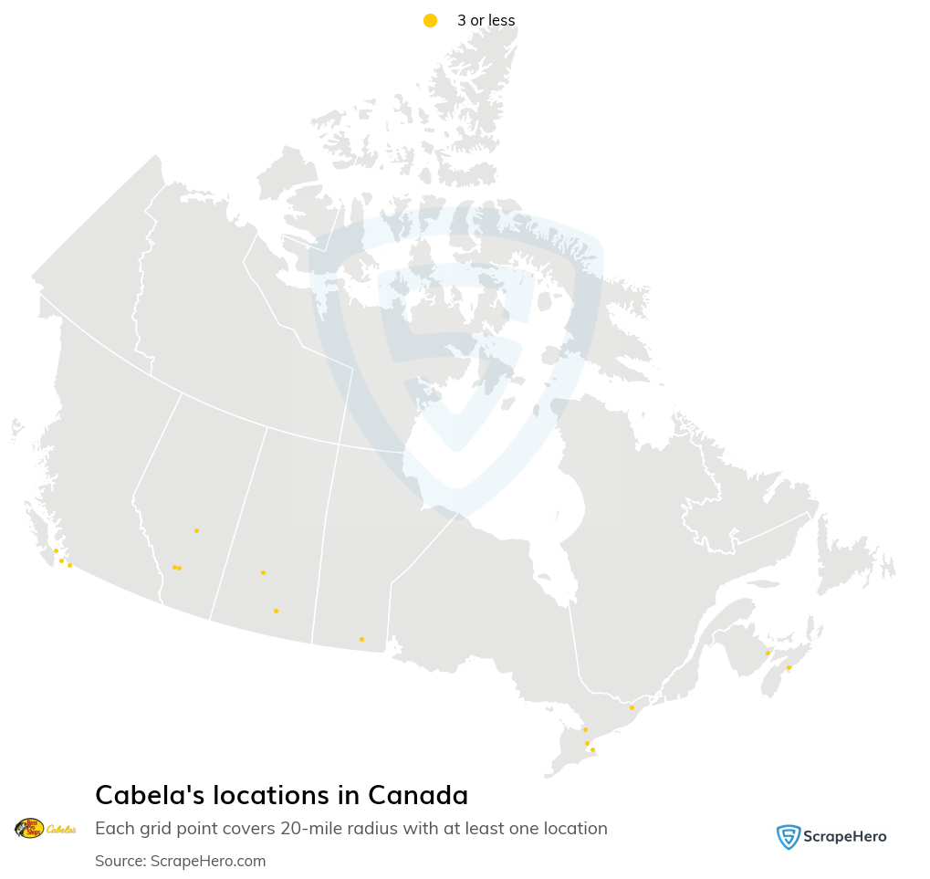 Cabela's store locations