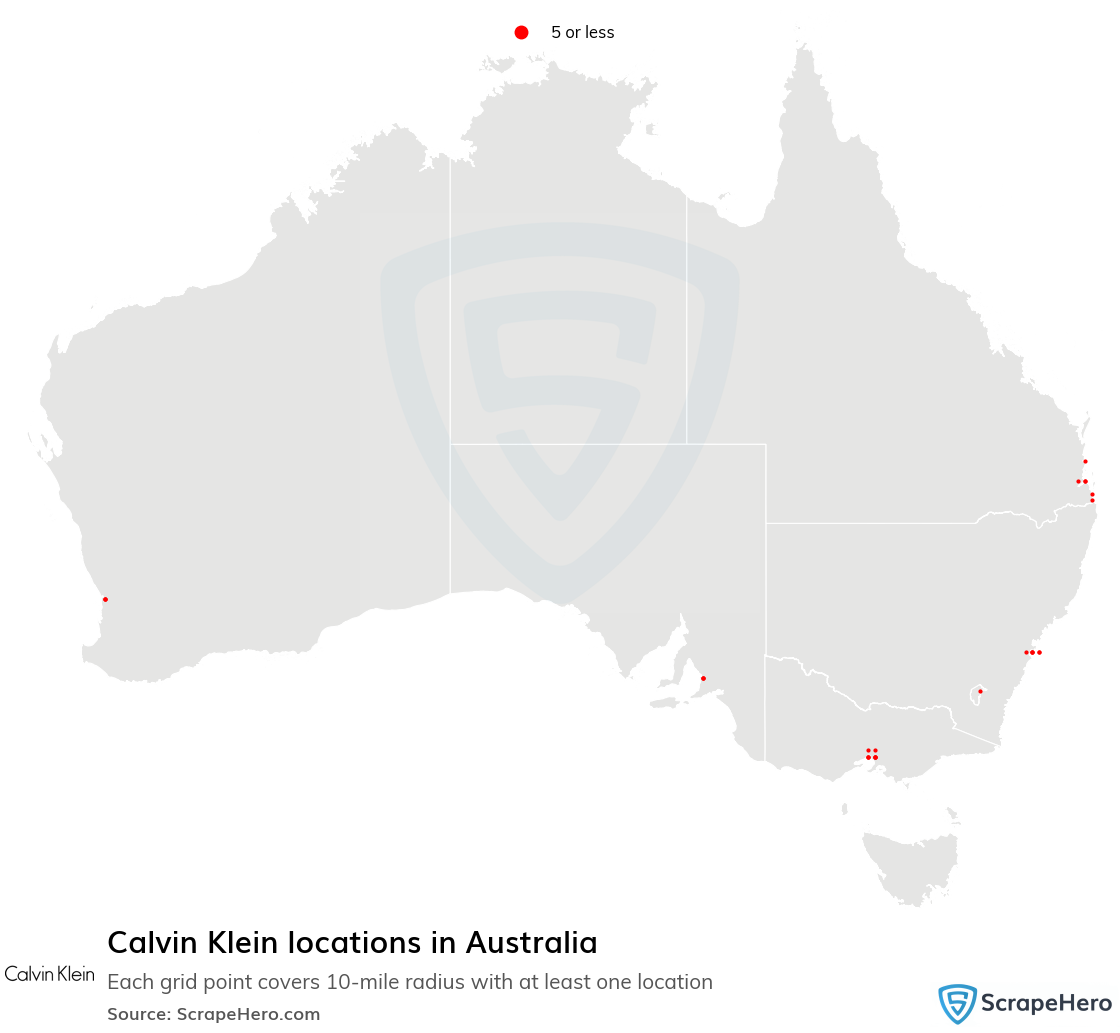 Calvin Klein store locations