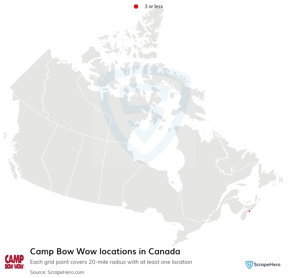 Camp Bow Wow locations