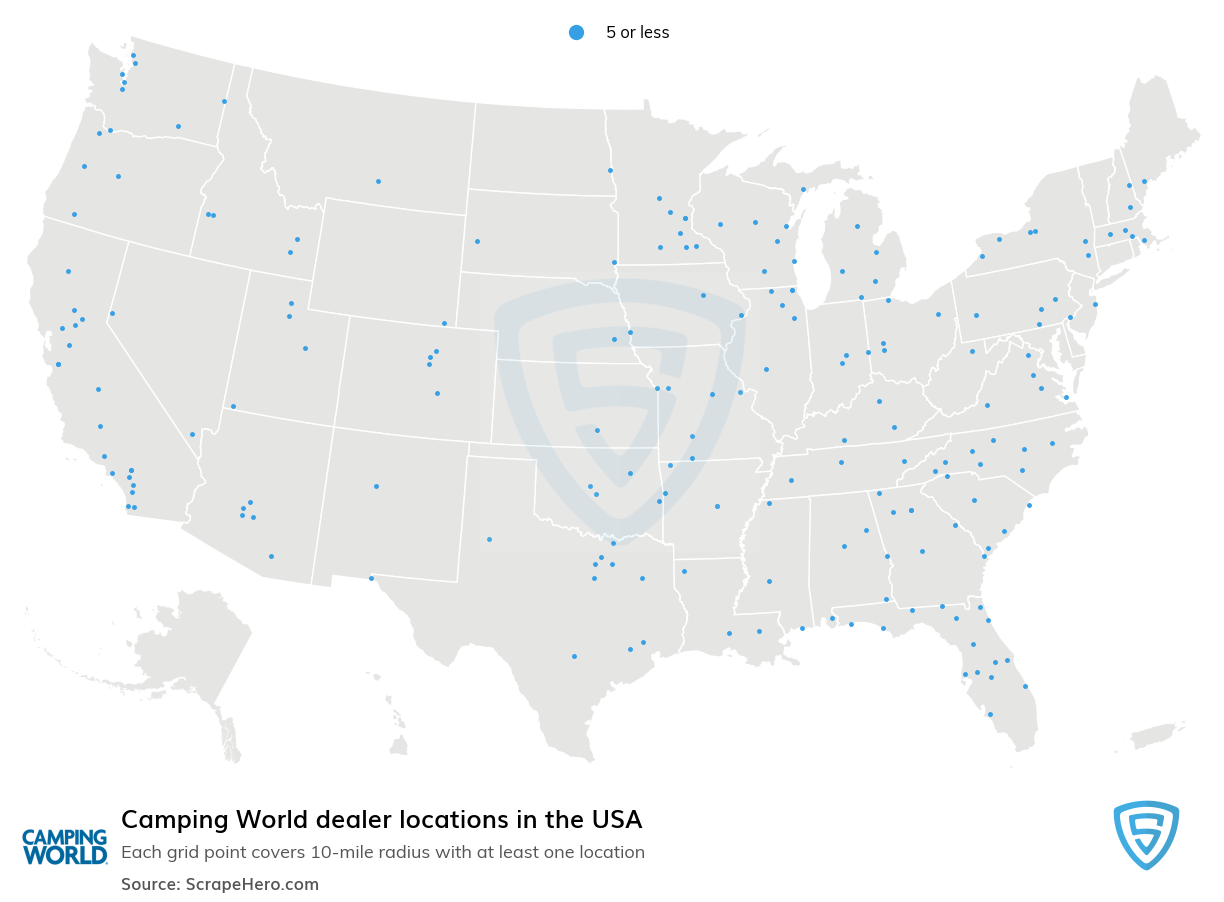 Camping World dealership locations