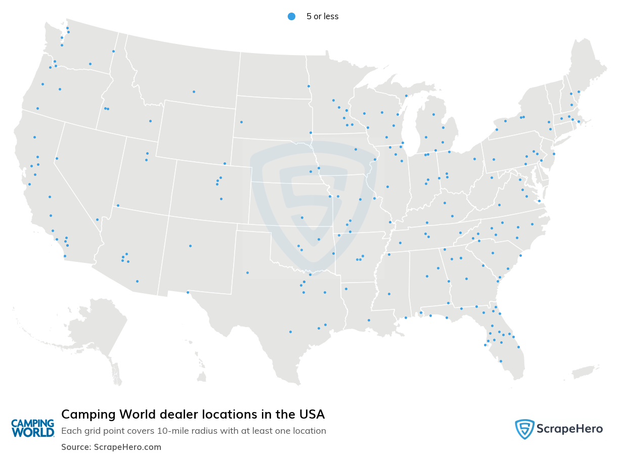 Camping World dealer locations