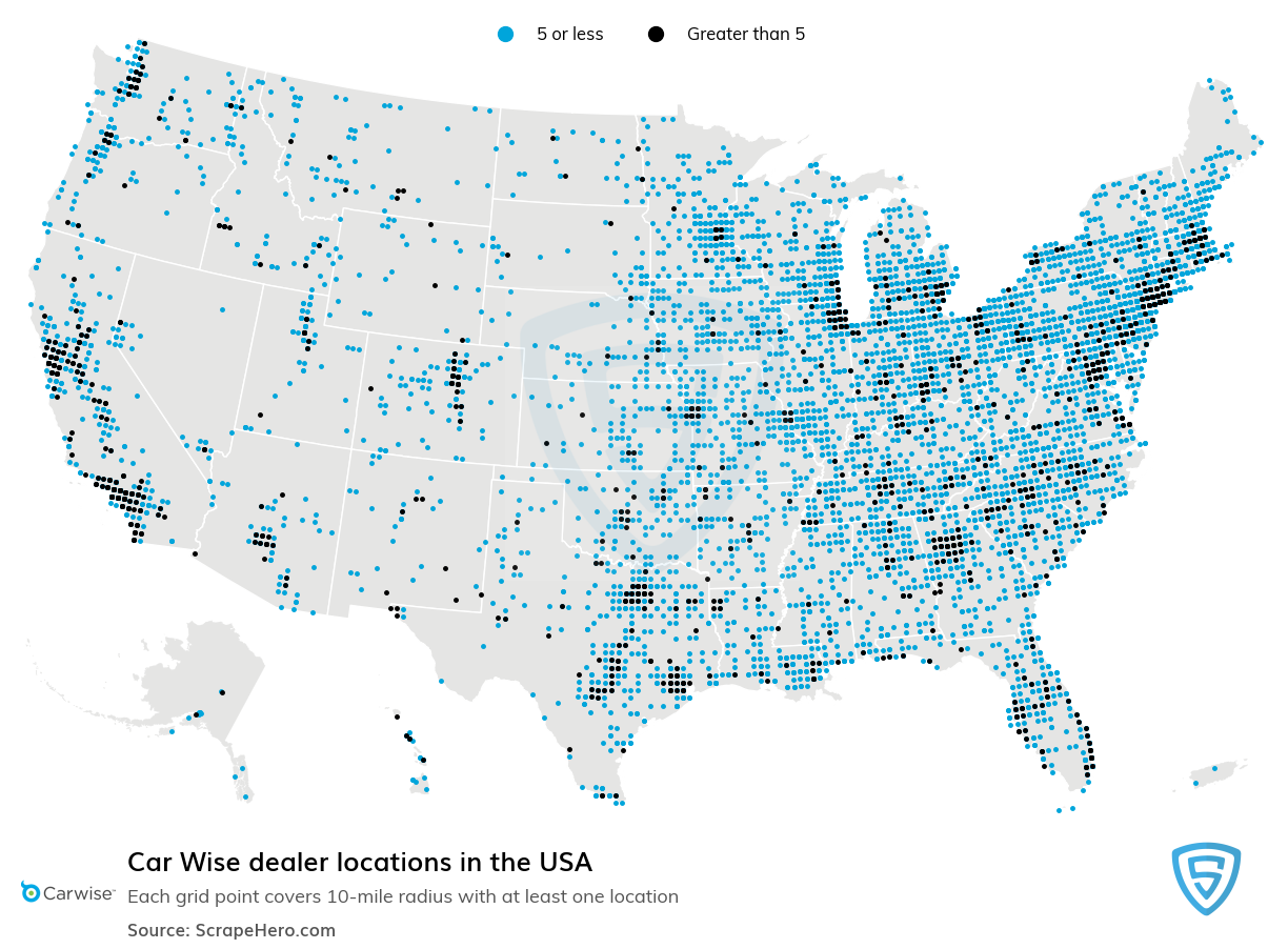 Car Wise dealer locations