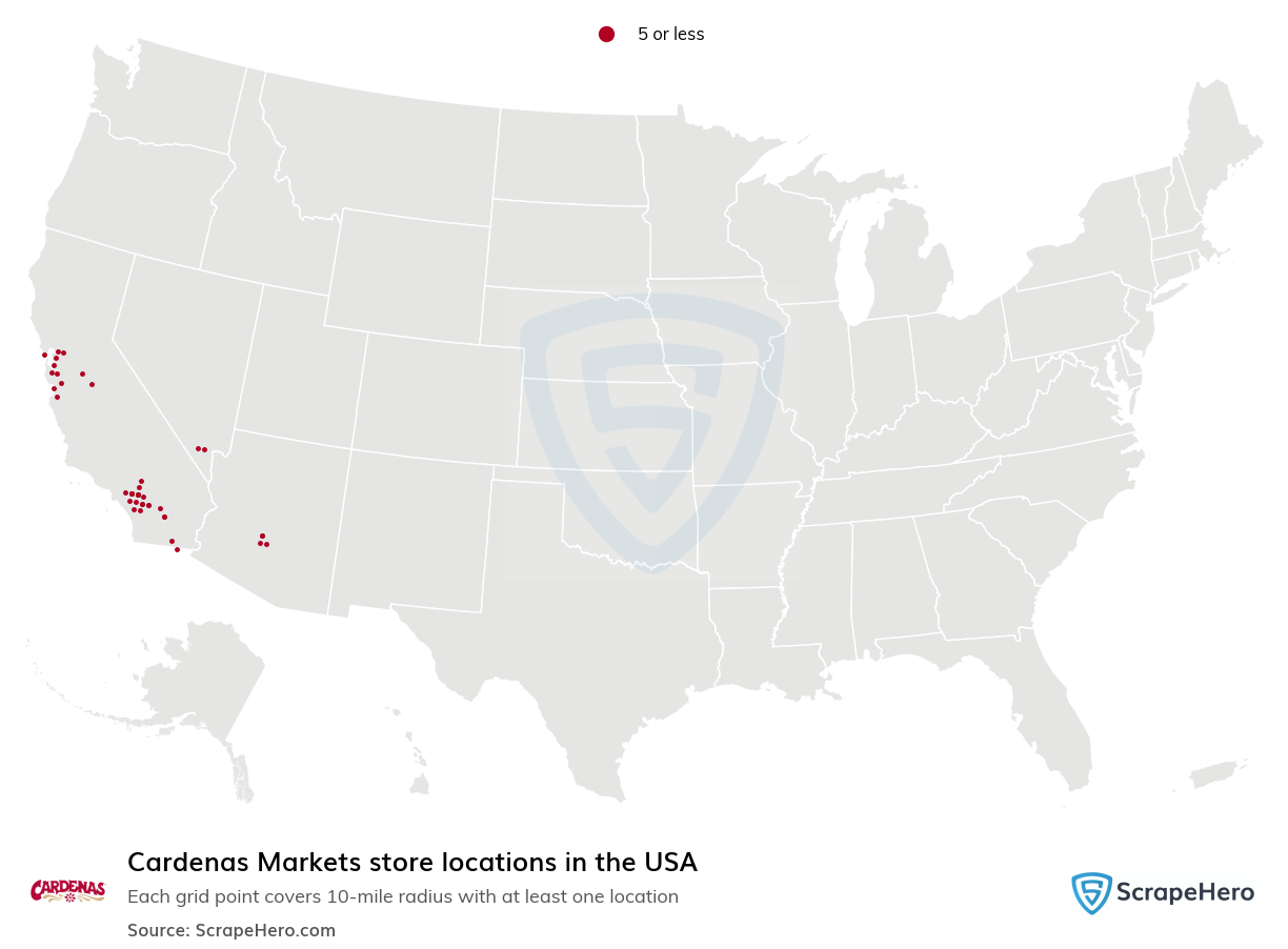 Cardenas Markets store locations