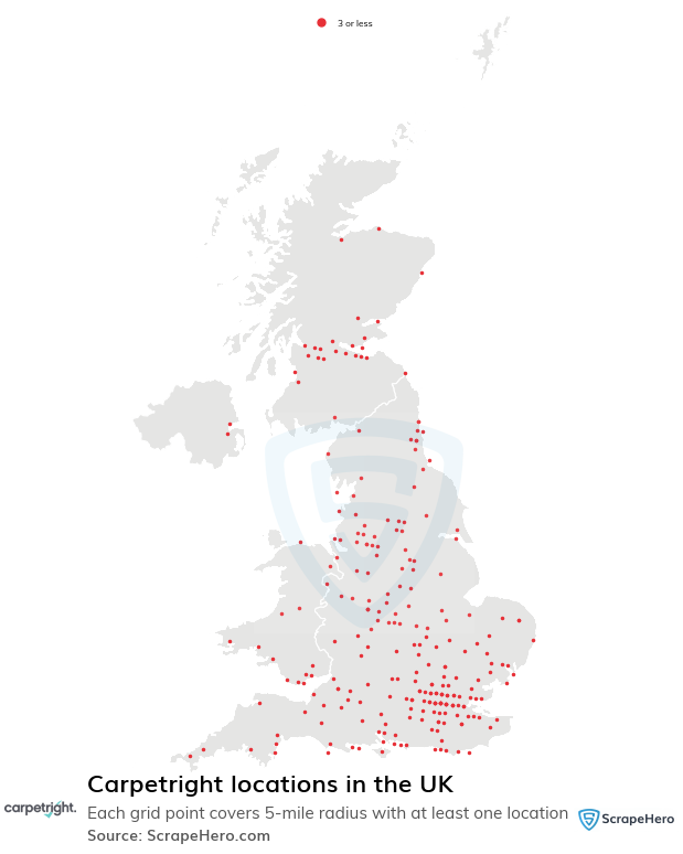 Carpetright store locations