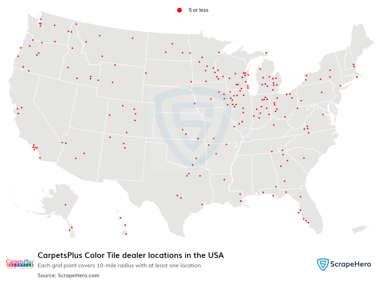 CarpetsPlus Color Tile dealer locations