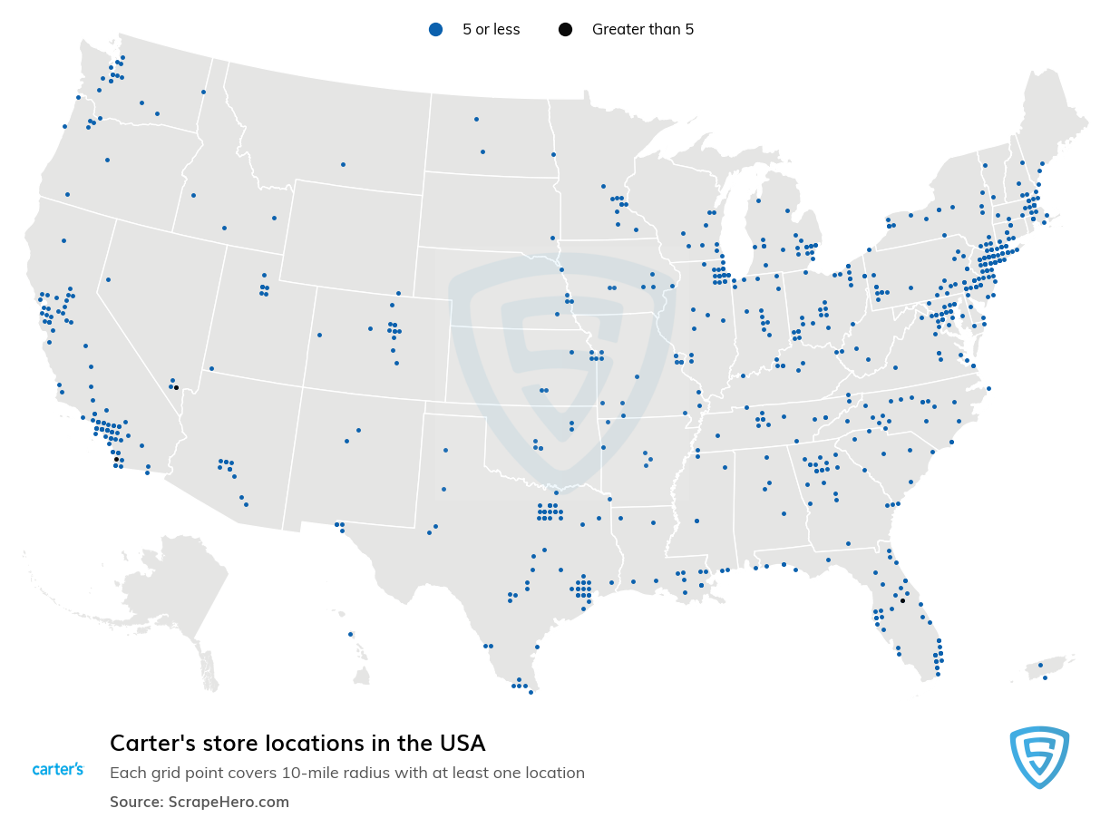 Carter's retail store locations