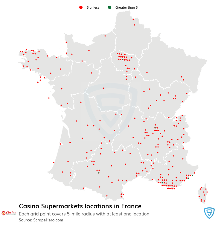 Casino Supermarkets locations