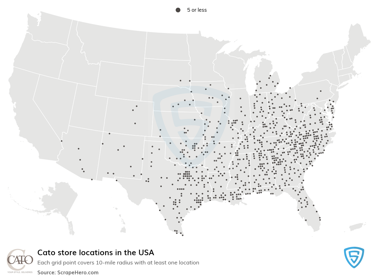 Cato retail store locations