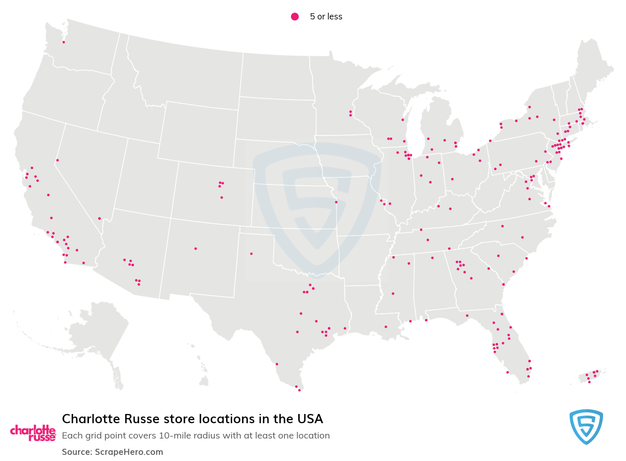 Charlotte Russe store locations