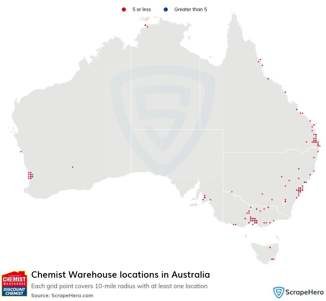 Chemist Warehouse pharmacy locations