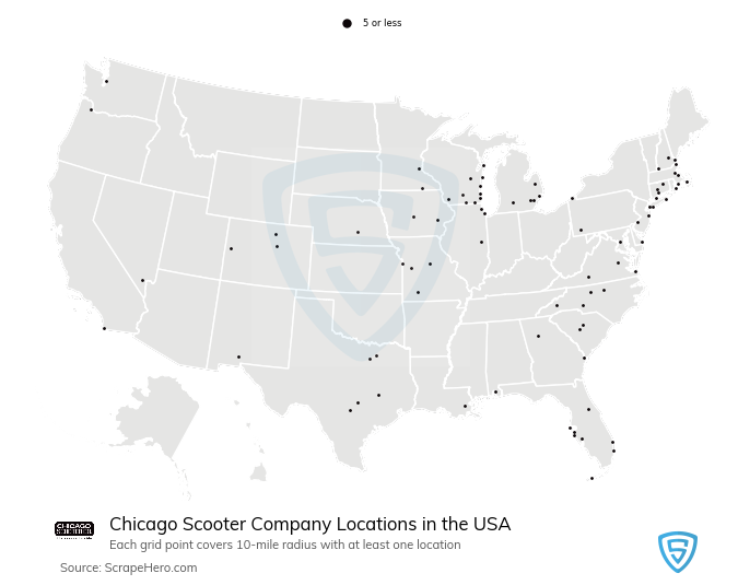 Chicago Scooter Company dealership locations