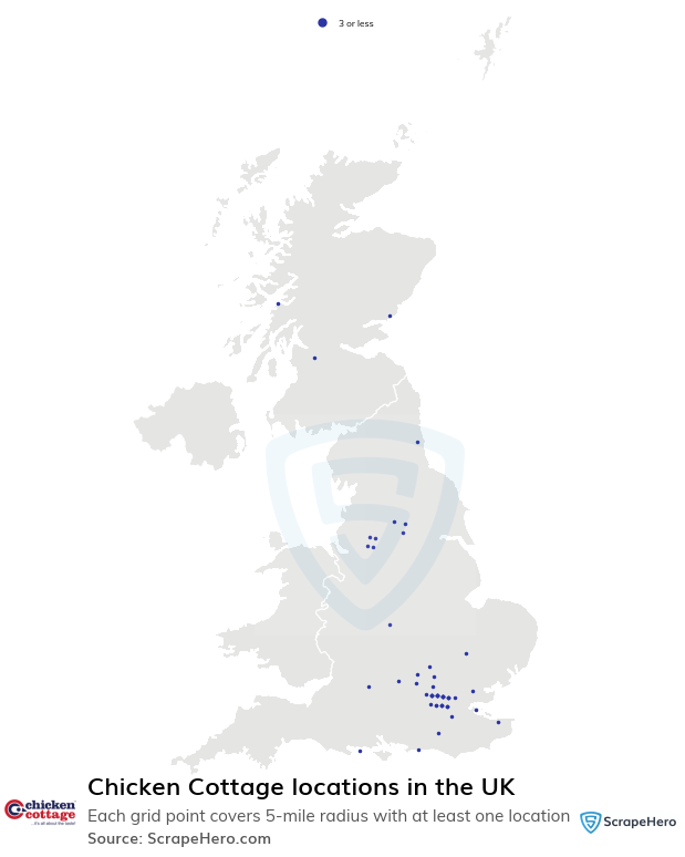 Chicken Cottage locations