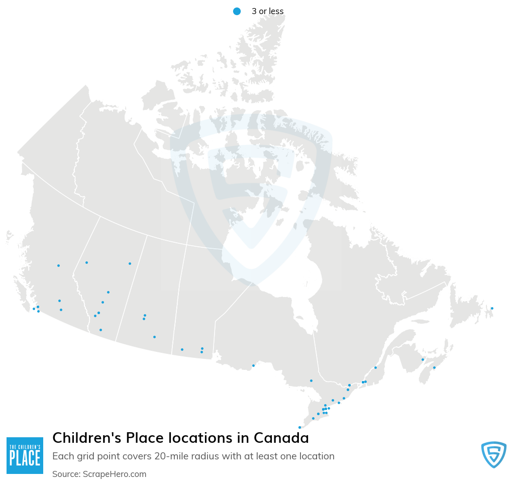 Children's Place store locations