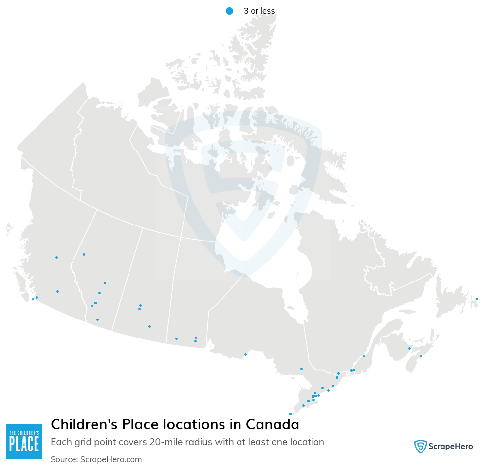 Children's Place store locations