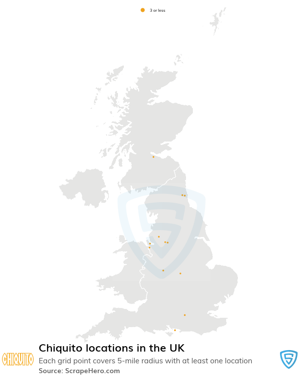 Chiquito restaurant locations