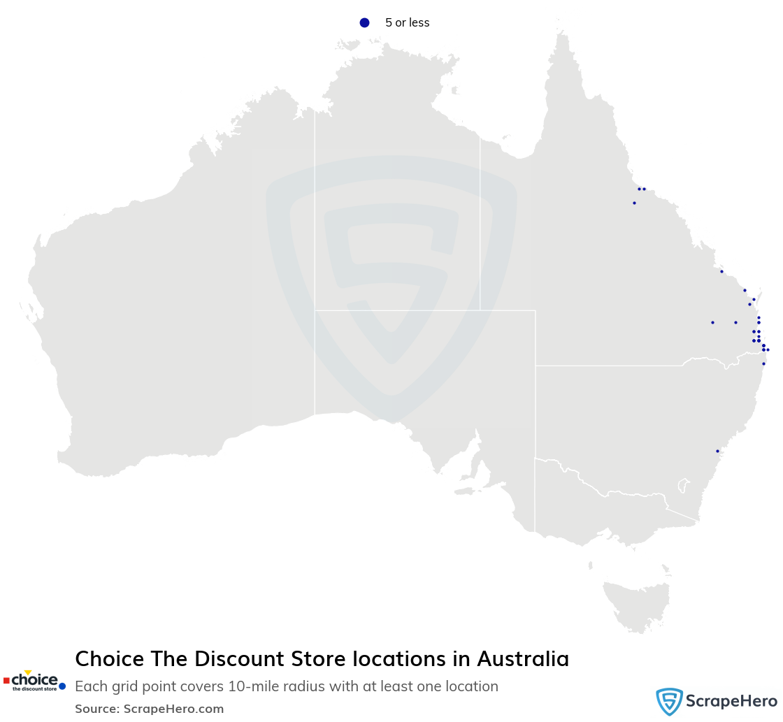 Choice The Discount Store locations