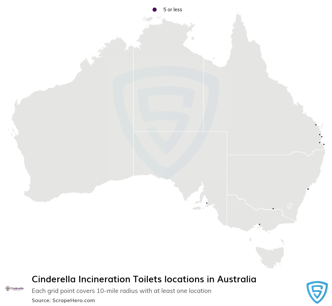 Cinderella Incineration Toilets dealer locations