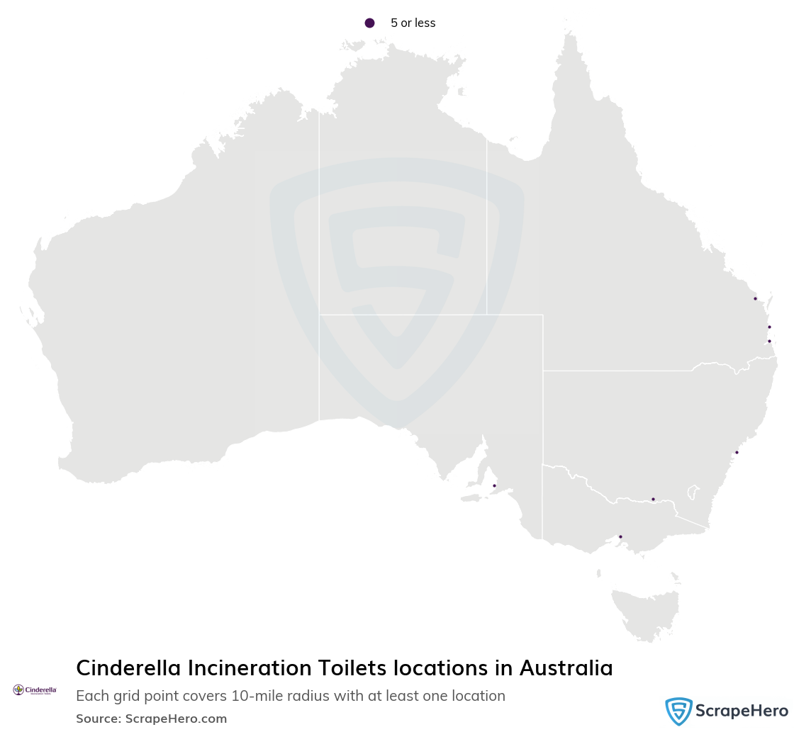 Cinderella Incineration Toilets dealer locations