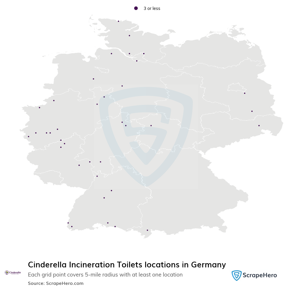 Cinderella Incineration Toilets dealer locations