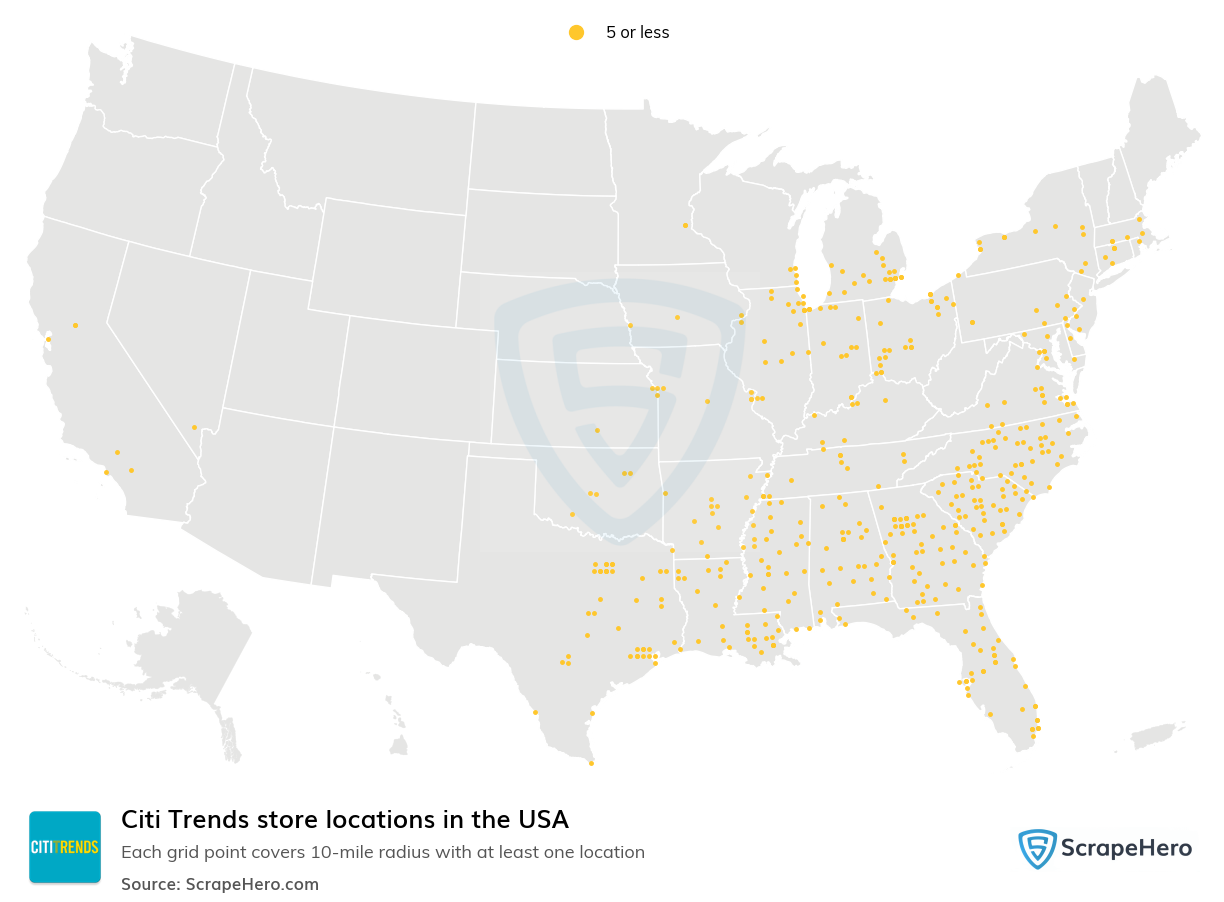 Citi Trends store locations