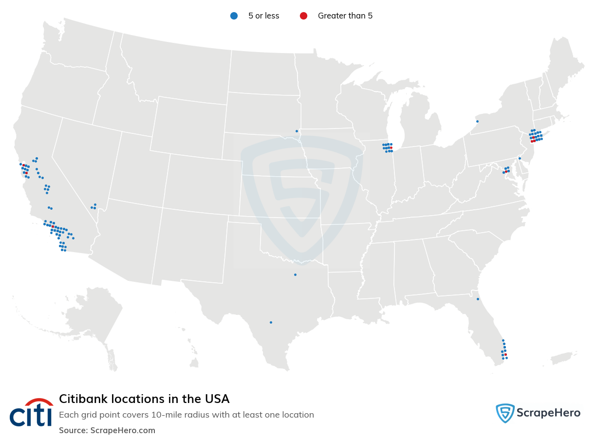 Citibank locations